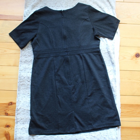 Reitmans Pencil Dress Midi Black Size 14 - Picture 3 of 8